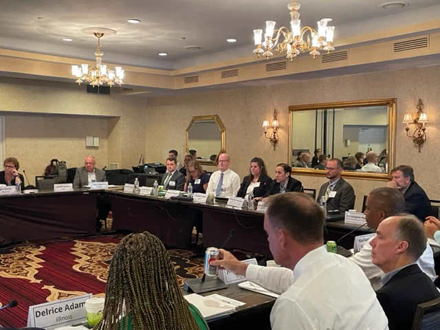 Attendees of the Institute for State Criminal Justice and Public Safety Executives in Annapolis, MD.