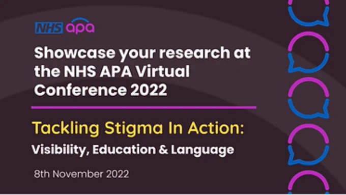 NHS APA Virtual Conference 2022 will take place on November 8.