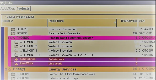 Keep the record of your project and baseline space free!