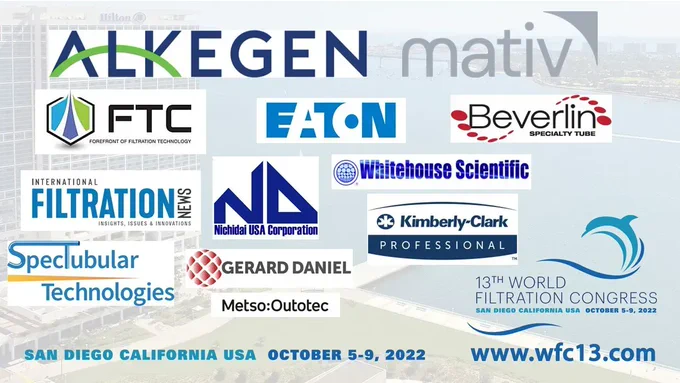 World Filtration Congress 13 Sponsors