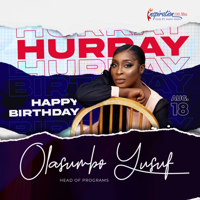 Happy Birthday Olasumbo Yusuf a.k.a Aunt Sumbo
