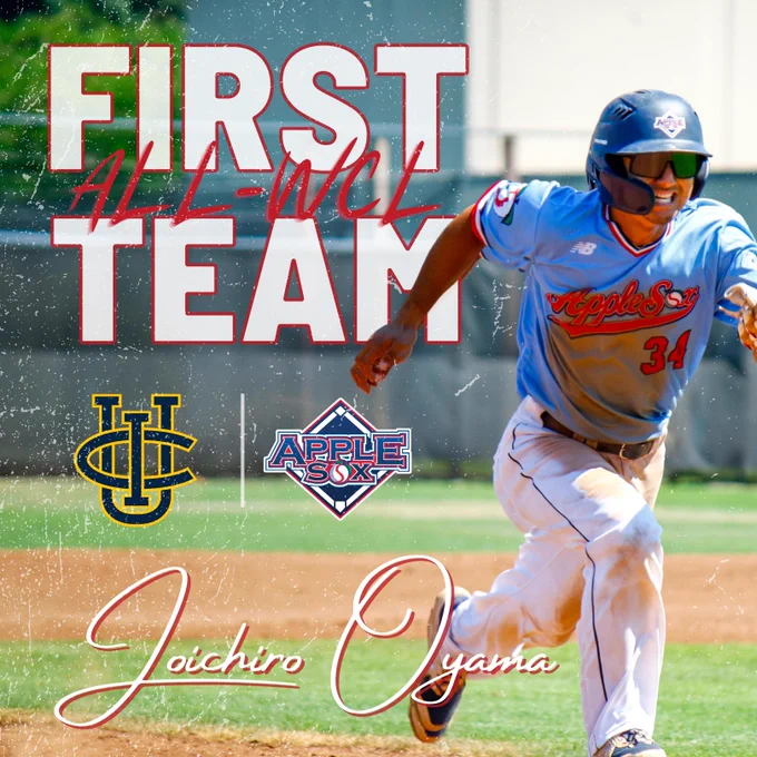 Joichiro Oyama is named to the All-West Coast League First Team in 2022