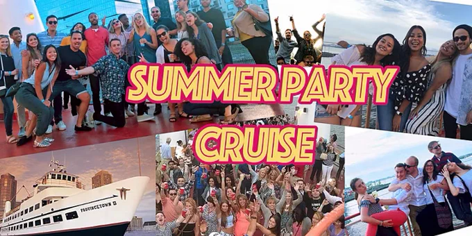 Boston Party Cruise - Seaport Boston - Boston Harbor - Young Professionals