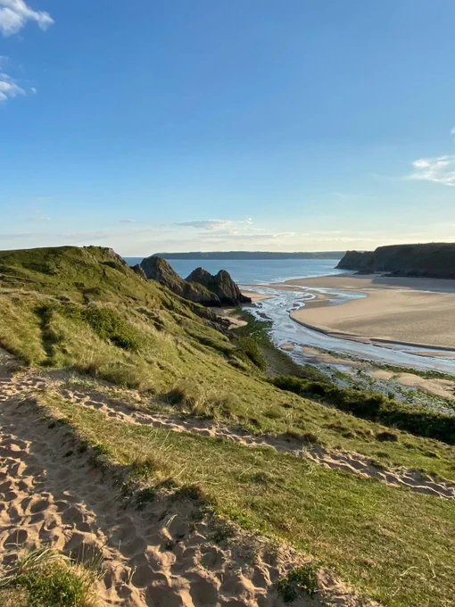 Three Cliffs, Gower, Swansea, Wales