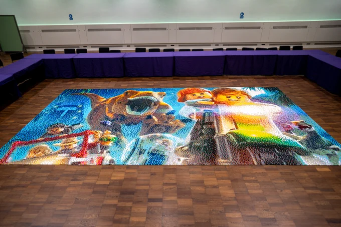 The finished mosaic 👏