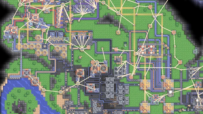 Screenshot of Mindustry.