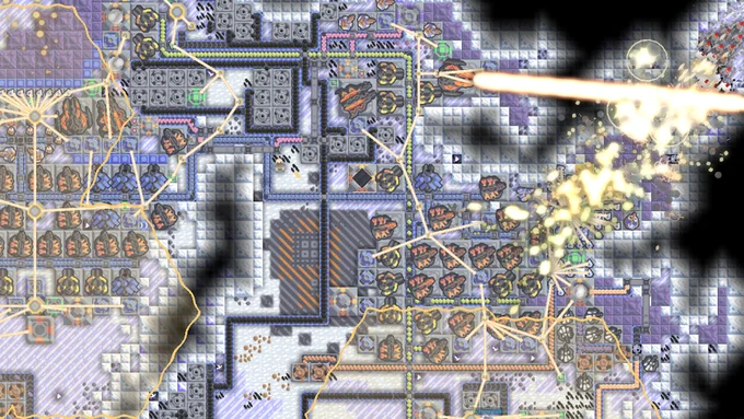 Screenshot of Mindustry.