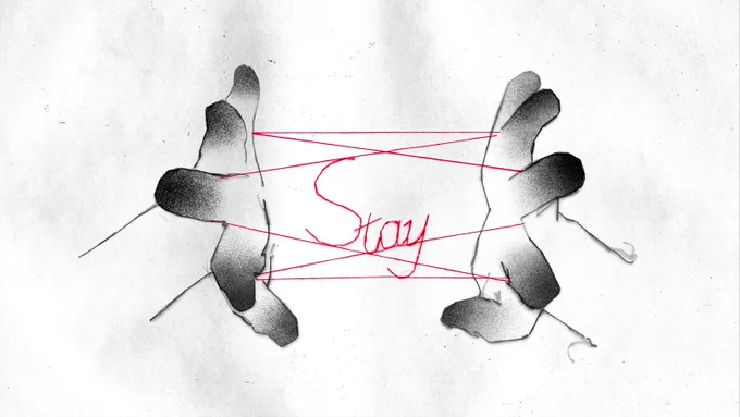 Artwork from the film Stay.