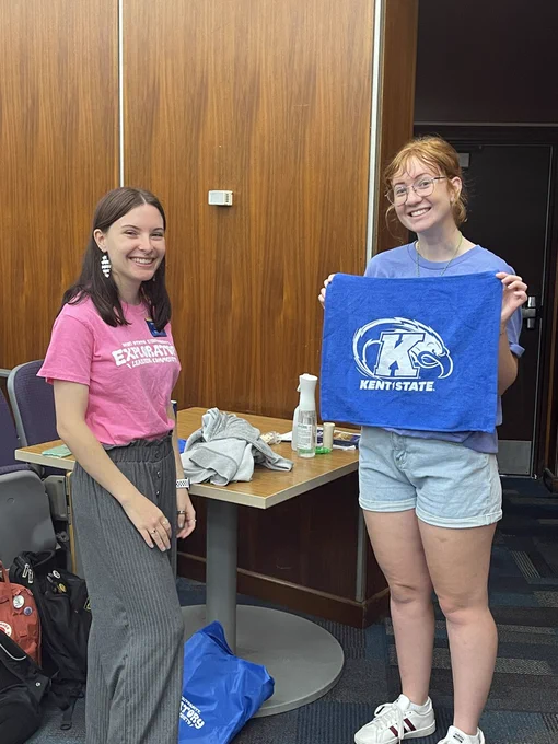 Exploratory Mentors Emma and Riley at Dean’s Welcome