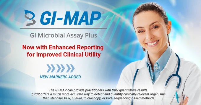 GI-MAP - Now with Enhanced Reporting for Improved Clinical Utility.