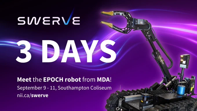 Image of the EPOCH robot from MDA Space Canada.