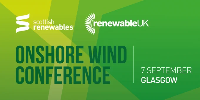 Onshore Wind Conference 2022 - 7 September in Glasgow
