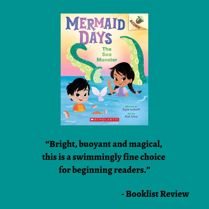 "Bright, bouyant and magical, this is a swimmingly fine choice for beginning readers." -- Booklist Review