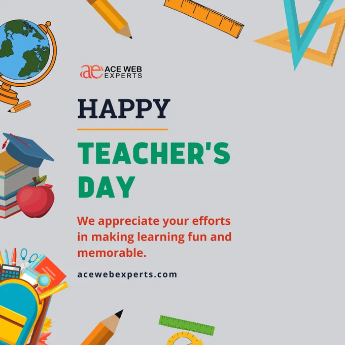 Teacher's Day - Ace Web Experts