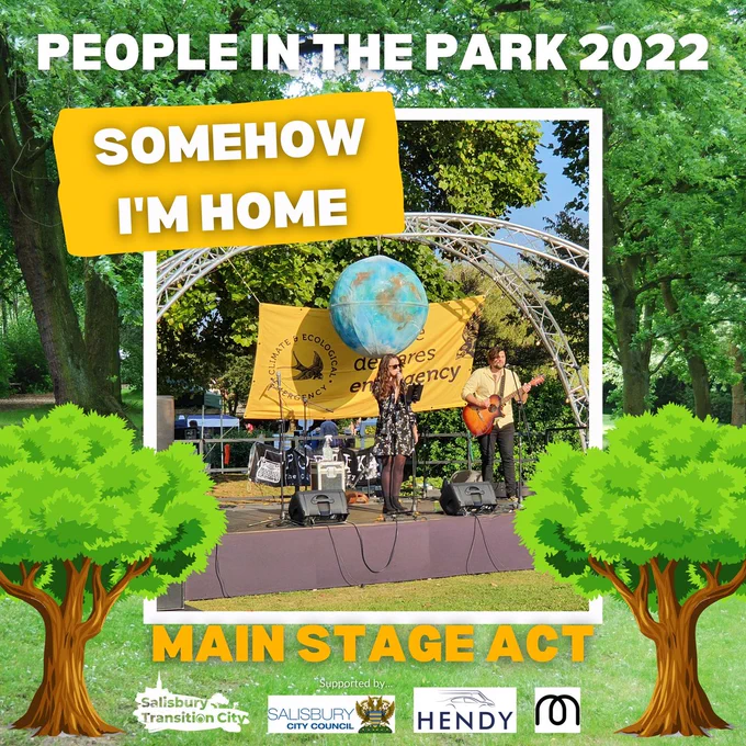 People In The Park 2022 - Somehow I'm Home - Main Stage Act