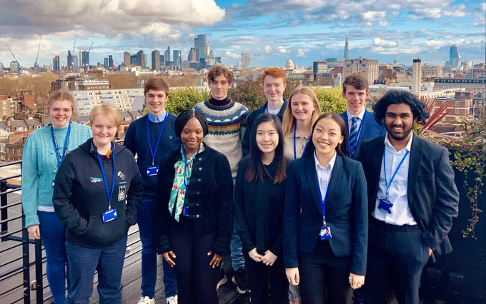 A group picture of the Student Advisory Group