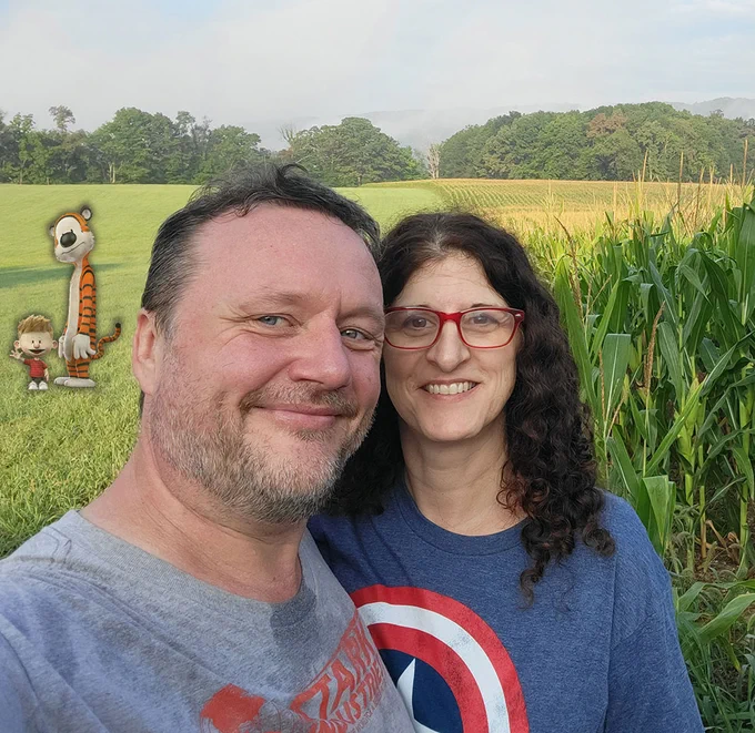 Exploring the cornfields of PA.