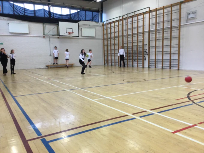 Remember the 5 D’s of dodgeball: dodge, duck, dip, dive and dodge.
