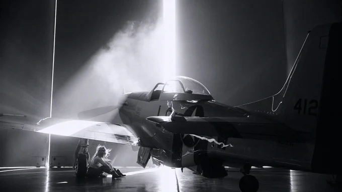 Lady Gaga performing Hold My Hand from Top Gun: Maverick