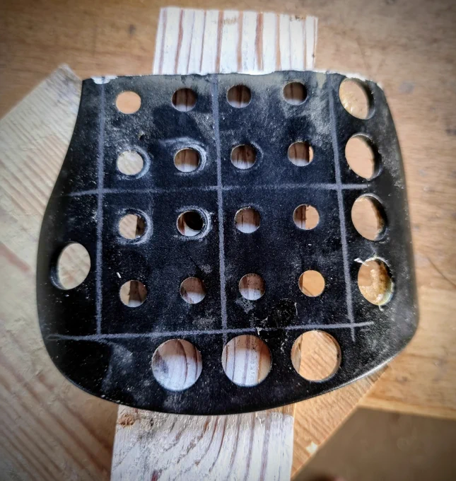 Cut up aluminium aero cups