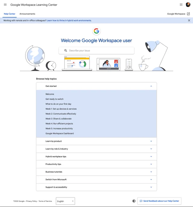 Google Workspace Screenshot
