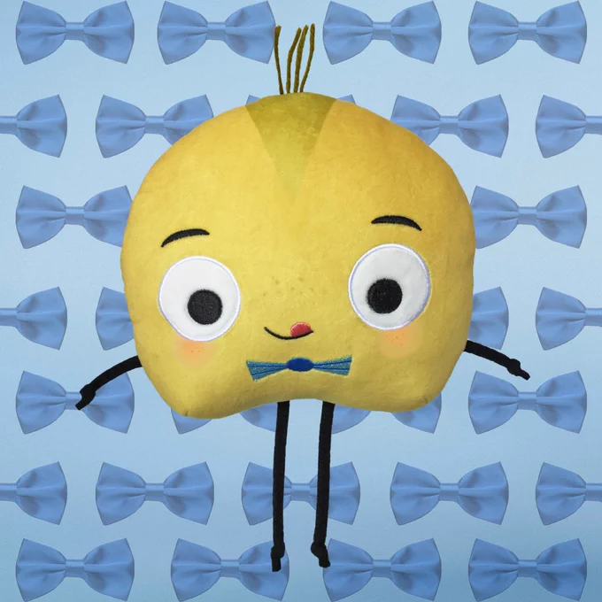 The Cool Bean Flip Doll is based on the book by Jory John and Pete Oswald. Happy Bow Tie Day! 