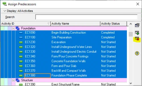 How can all relationships be deleted in Primavera P6? Let us help you!