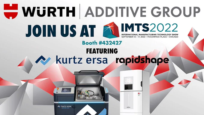 Rapid Shape will showcase their industry-leading DLP resin 3D printers, capable of producing high-volume parts automatically. Kurtz Ersa will showcase their Alpha 140 metal 3D printer, capable of printing in a variety of metals and with the finest precision.