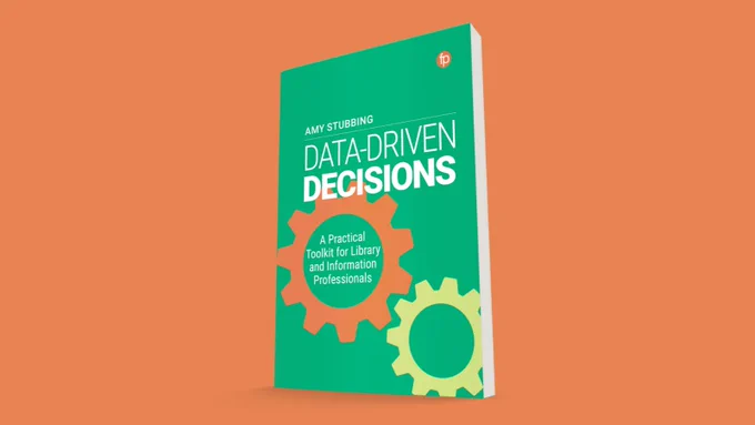 The book cover of Data-Driven Decisions by Amy Stubbing 