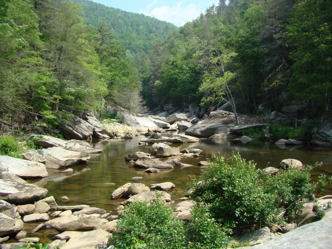 Linville River, western North Carolina, U.S. 