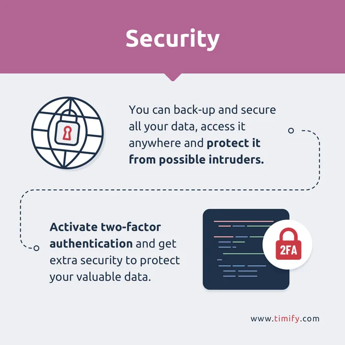 They are secure.