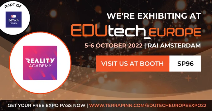 Reality Academy - EDUtech Europe 2022