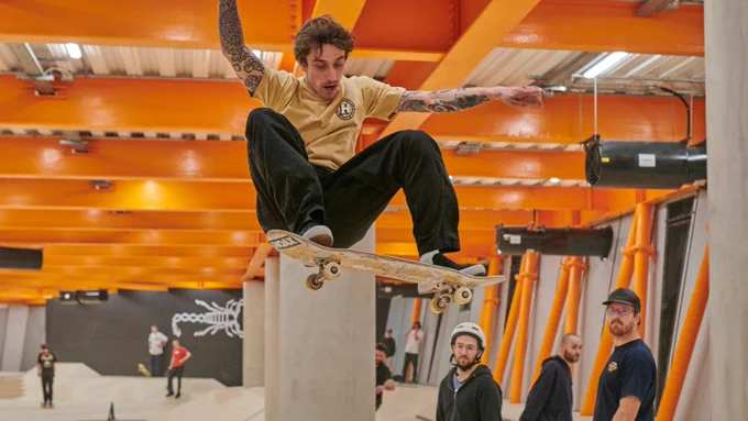 An image of a skateboarder at Folkestone 51