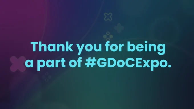 Thank you for being a part of #GDoCExpo