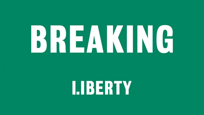 a graphic that reads "BREAKING" in large white letters on a green background