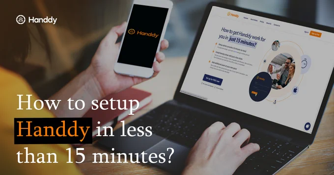 Handdy setup