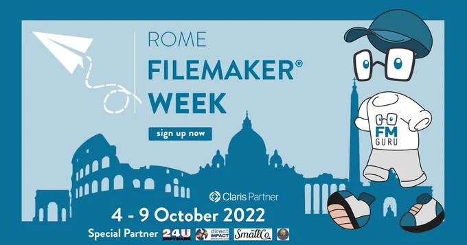 Rome FileMaker Week
FileMaker Guru
Direct Impact Solution