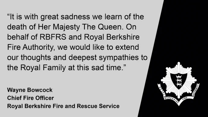 Condolences issued following the passing of Her Majesty the Queen
