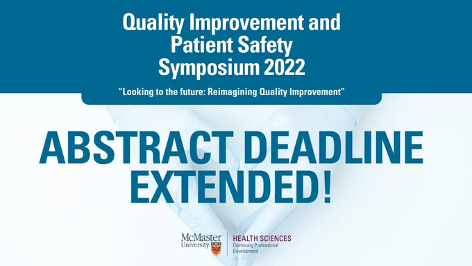 Abstract deadline extended!