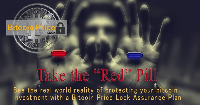 Bitcoin Price Lock Plans, Cryptocurrency Insurance, Protects Cryptocurrency in your own wallet. Pays you if the price goes down or loss from theft or hacking.

#bitcoinpricelock #bitcoin #ethereum #cryptoinsurance #insurance #crypto #btc #eth #investment 