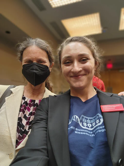 Co-directors of BSRP, Kristen Johansen and Claire Kruesel.