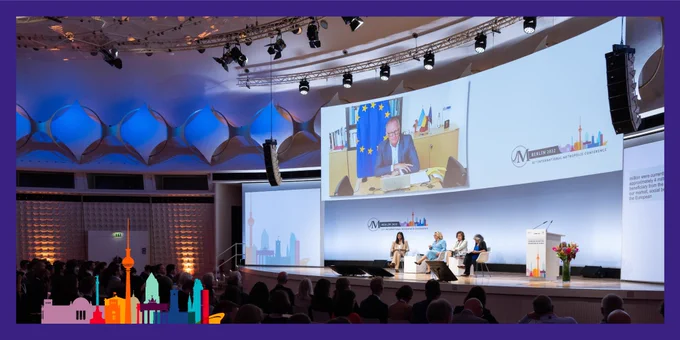 Speakers of the High-level forum address the audience