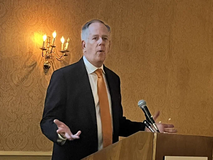 Jim Smith speaking