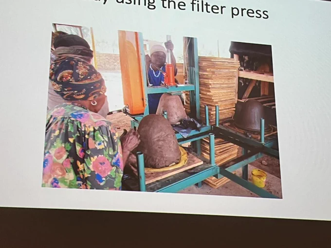 Production of ceramic filters