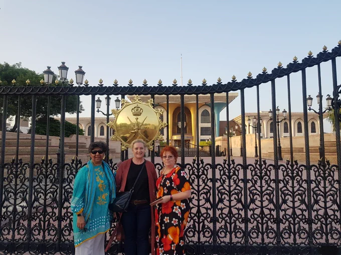 ICAN training team in Oman 