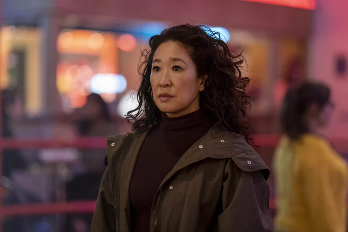 Sandra Oh as Eve Polastri in Killing Eve.
