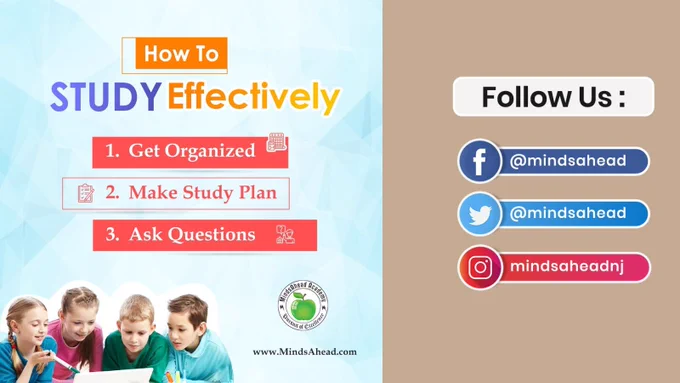 Make a realistic study plan and stick to that till the exam & don’t forget to test yourself on a daily basis.
.
.
.
.
Register now and get started: https://mindsahead.com/tutorminds.php

Get Regular Updates:
Facebook: https://www.facebook.com/mindsahead
Twitter: https://lnkd.in/gGr8mqK
Linkedin: https://lnkd.in/gry8NkW

#MindsaheadAcademy #kids #education #kidscamp #kidsactivities 
#adventure #children #USA #fairlawn #fairlawnnj #tutor