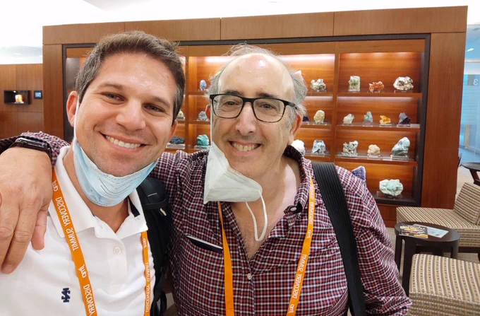 John Linden, Research Physicist, KLA Corporation and Wayne Levin, President, Predictum Inc. at the JMP Discovery Summit Americas 2022.