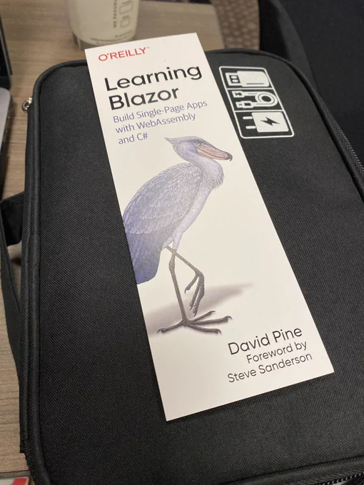 Bookmark that Dave gave out during his talk at devreach.