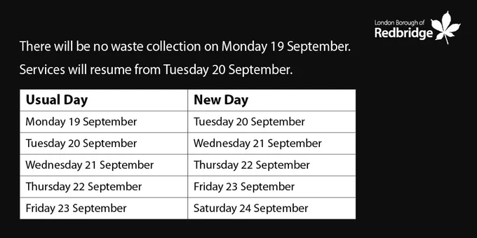 bin collection dates